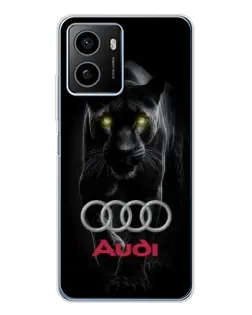 Чохол для HMD Pulse Plus з картинкою «Пантера та Audi»