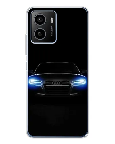Чохол для HMD Pulse Plus з картинкою «Audi в неоні»