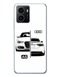 Чохол для HMD Pulse Plus з картинкою «Audi — контрастний дизайн»