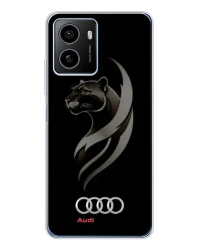 Чохол для HMD Pulse Plus з картинкою «Графіка — пантера та Audi»