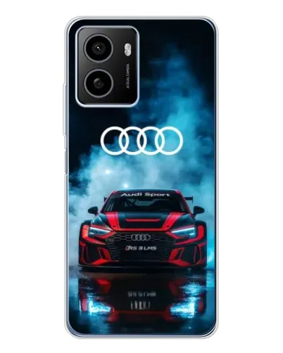 Чохол для HMD Pulse Plus з картинкою «Audi Sport — неон»