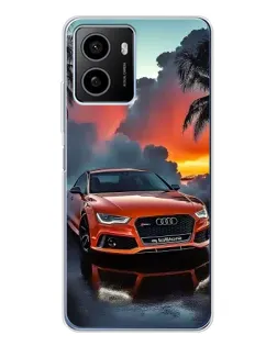 Чохол для HMD Pulse Plus з картинкою «Audi — захід сонця»