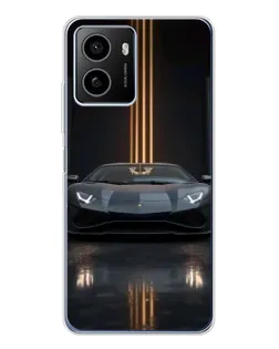 Чохол для HMD Pulse Plus з картинкою «Lamborghini золоті лінії» Чохол для HMD Pulse Plus з картинкою «Lamborghini золоті лінії»