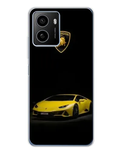 Чохол для HMD Pulse Plus з картинкою «Lamborghini жовтий акцент»