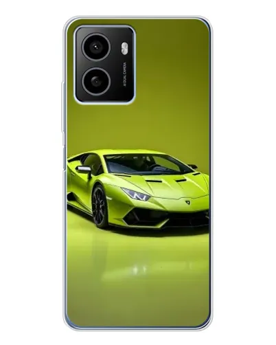 Чохол для HMD Pulse Plus з картинкою «Салатовий Lamborghini Huracan»