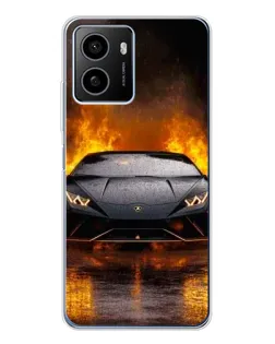 Чохол для HMD Pulse Plus з картинкою «Lamborghini у вогні» Чохол для HMD Pulse Plus з картинкою «Lamborghini у вогні»