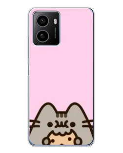 Чохол для HMD Pulse Plus з картинкою «Pusheen та печиво»
