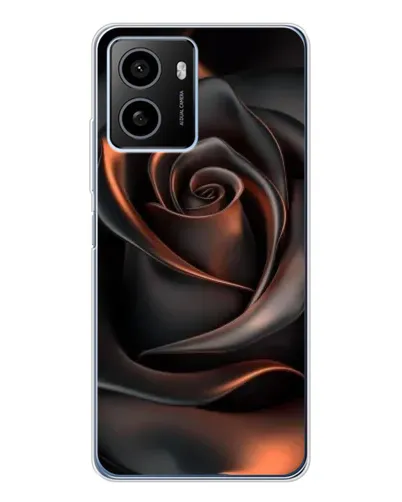 Чехол для HMD Pulse Plus с картинкой «Шелковая черная роза»