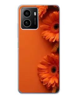 Чехол для HMD Pulse Plus с картинкой «Оранжевые герберы»