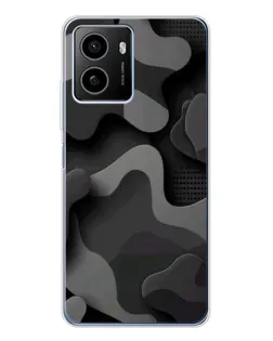 Чехол для HMD Pulse Plus с картинкой «Темный абстрактный камуфляж»
