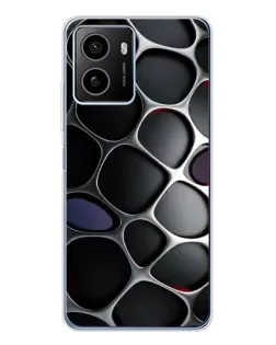Чехол для HMD Pulse Plus с картинкой «Объемная темная решетка»