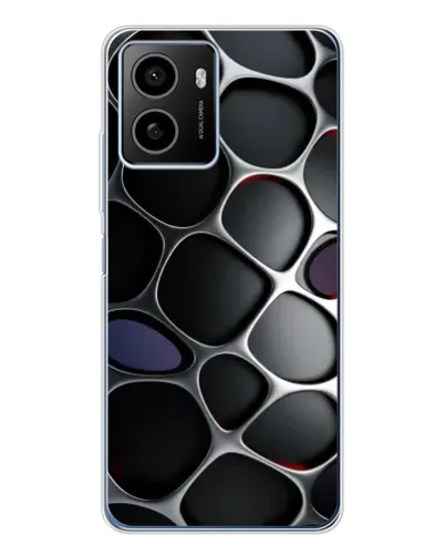 Чехол для HMD Pulse Plus с картинкой «Объемная темная решетка»