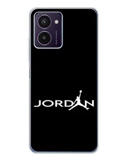 Чохол для HMD Pulse Pro з картинкою «Jordan White Logo» Чохол для HMD Pulse Pro з картинкою «Jordan White Logo»