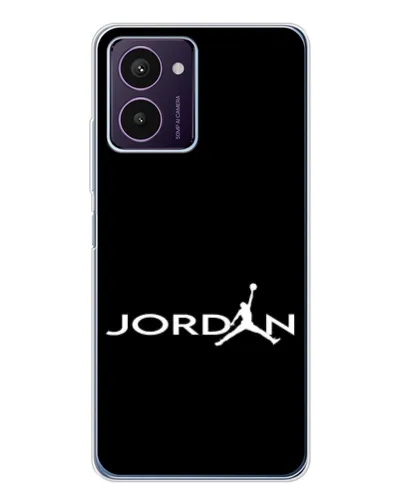 Чохол для HMD Pulse Pro з картинкою «Jordan White Logo»