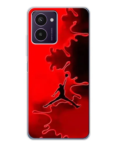 Чохол для HMD Pulse Pro з картинкою «Jordan Red Smoke»