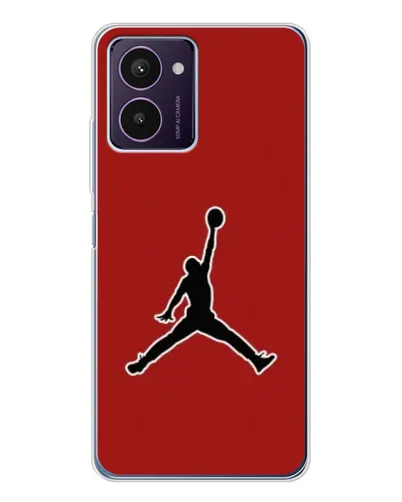 Чохол для HMD Pulse Pro з картинкою «Jordan Red Back»