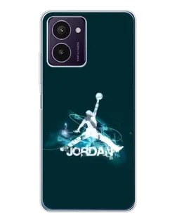 Чохол для HMD Pulse Pro з картинкою «Jordan Blue Fire» Чохол для HMD Pulse Pro з картинкою «Jordan Blue Fire»