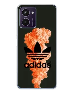 Чохол для HMD Pulse Pro з картинкою «Помаранчевий дим Adidas» Чохол для HMD Pulse Pro з картинкою «Помаранчевий дим Adidas»