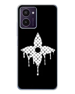 Чехол для HMD Pulse Pro с картинкой «Цветочная монограмма»