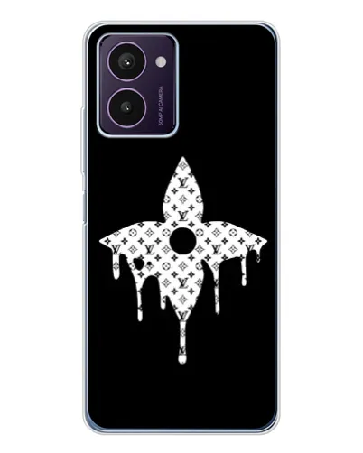 Чехол для HMD Pulse Pro с картинкой «Цветочная монограмма» Чехол для HMD Pulse Pro с картинкой «Цветочная монограмма»