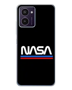 Чехол для HMD Pulse Pro с картинкой «NASA — классика Red Blue» Чехол для HMD Pulse Pro с картинкой «NASA — классика Red Blue»