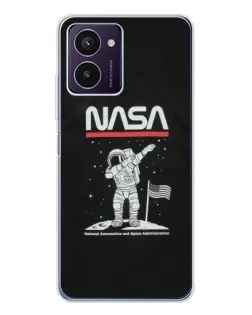 Чехол для HMD Pulse Pro с картинкой «NASA — шагаем по Луне» Чехол для HMD Pulse Pro с картинкой «NASA — шагаем по Луне»