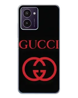 Чохол для HMD Pulse Pro з картинкою «Gucci — червоний логотип»