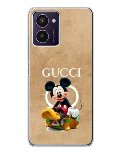 Чохол для HMD Pulse Pro з картинкою «Міккі Маус Gucci — крафт»