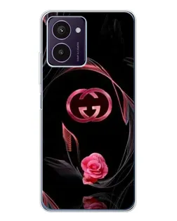 Чохол для HMD Pulse Pro з картинкою «Gucci — неонова троянда»