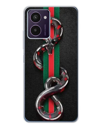 Чехол для HMD Pulse Pro с картинкой «Gucci — змея на полосе» Чехол для HMD Pulse Pro с картинкой «Gucci — змея на полосе»
