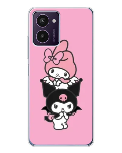 Чохол для HMD Pulse Pro з картинкою «My Melody та Kuromi» Чохол для HMD Pulse Pro з картинкою «My Melody та Kuromi»