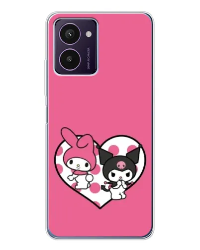 Чохол для HMD Pulse Pro з картинкою «Kuromi та My Melody» Чохол для HMD Pulse Pro з картинкою «Kuromi та My Melody»