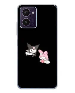 Чохол для HMD Pulse Pro з картинкою «My Melody та Kuromi» Чохол для HMD Pulse Pro з картинкою «My Melody та Kuromi»