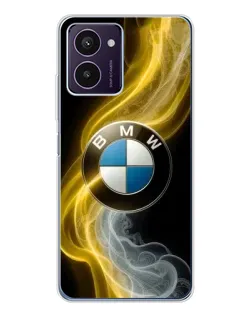 Чохол для HMD Pulse Pro з картинкою «Золотистий дим BMW» Чохол для HMD Pulse Pro з картинкою «Золотистий дим BMW»