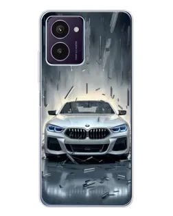 Чохол для HMD Pulse Pro з картинкою «BMW у світлі фар» Чохол для HMD Pulse Pro з картинкою «BMW у світлі фар»
