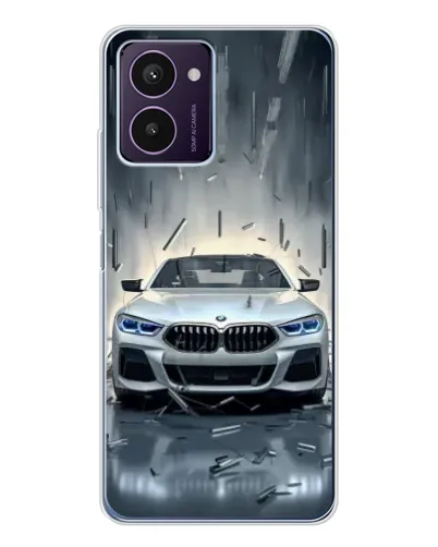 Чохол для HMD Pulse Pro з картинкою «BMW у світлі фар» Чохол для HMD Pulse Pro з картинкою «BMW у світлі фар»
