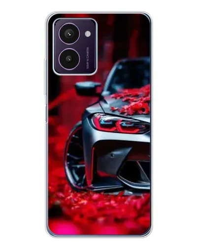 Чохол для HMD Pulse Pro з картинкою «Спортивна BMW та квіти» Чохол для HMD Pulse Pro з картинкою «Спортивна BMW та квіти»