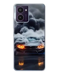 Чохол для HMD Pulse Pro з картинкою «BMW у диму» Чохол для HMD Pulse Pro з картинкою «BMW у диму»