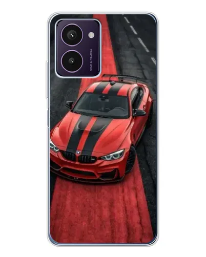 Чохол для HMD Pulse Pro з картинкою «BMW на червоній доріжці» Чохол для HMD Pulse Pro з картинкою «BMW на червоній доріжці»