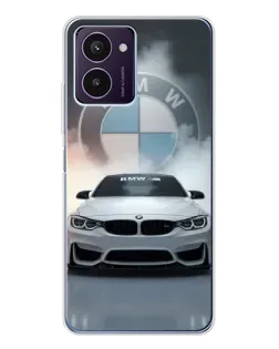Чохол для HMD Pulse Pro з картинкою «BMW в білому диму» Чохол для HMD Pulse Pro з картинкою «BMW в білому диму»