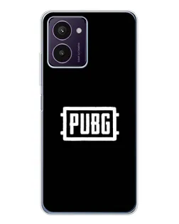 Чохол для HMD Pulse Pro з картинкою «Лого BMW — металевий блиск»