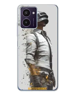 Чохол для HMD Pulse Pro з картинкою «PUBG — боєць у пилу»