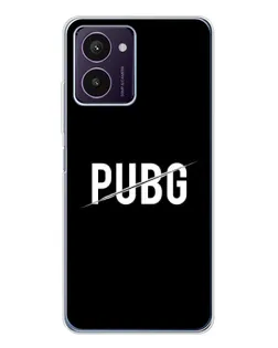 Чохол для HMD Pulse Pro з картинкою «PUBG — білий логотип»