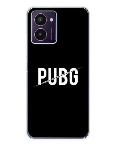 Чохол для HMD Pulse Pro з картинкою «PUBG — білий логотип» Чохол для HMD Pulse Pro з картинкою «PUBG — білий логотип»