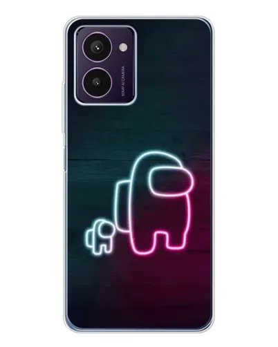 Чохол для HMD Pulse Pro з картинкою «Among Us неон-арт» Чохол для HMD Pulse Pro з картинкою «Among Us неон-арт»