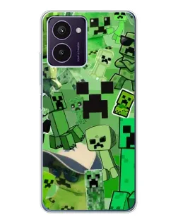 Чохол для HMD Pulse Pro з картинкою «Кріпери Minecraft» Чохол для HMD Pulse Pro з картинкою «Кріпери Minecraft»