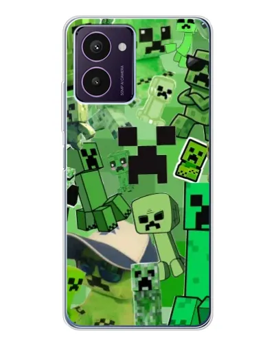 Чохол для HMD Pulse Pro з картинкою «Кріпери Minecraft» Чохол для HMD Pulse Pro з картинкою «Кріпери Minecraft»