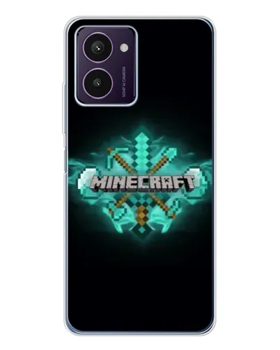 Чохол для HMD Pulse Pro з картинкою «Minecraft Diamond лого» Чохол для HMD Pulse Pro з картинкою «Minecraft Diamond лого»