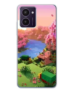 Чохол для HMD Pulse Pro з картинкою «Рожеве дерево Minecraft» Чохол для HMD Pulse Pro з картинкою «Рожеве дерево Minecraft»