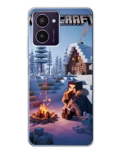 Чохол для HMD Pulse Pro з картинкою «Зимовий Minecraft» Чохол для HMD Pulse Pro з картинкою «Зимовий Minecraft»